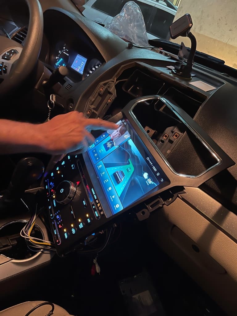 Ambient Light & Car Screen